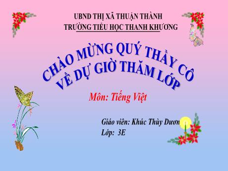 Bài giảng Tiếng Việt 3 (Kết nối tri thức) - Luyện tập: Viết đoạn văn giới thiệu về bản thân - Năm học 2023-2024
