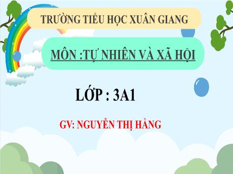 Bài giảng Tự nhiên và xã hôi 3 (Kết nối tri thức) - Bài 10: Hoạt động sản xuất thủ công và công nghiệp (Tiết 3) - Năm học 2022-2023 - Nguyễn Thị Hằng