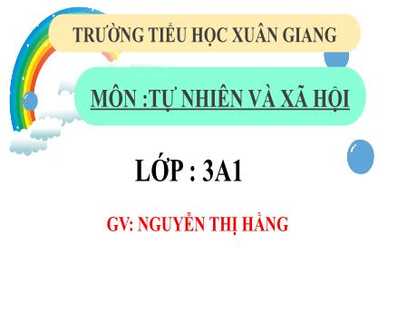 Bài giảng Tự nhiên và xã hội 3 (Kết nối tri thức) - Bài 10: Hoạt động sane xuất thủ công và công nghiệp (Tiết 2) - Năm học 2022-2023 - Nguyễn Thị Hằng