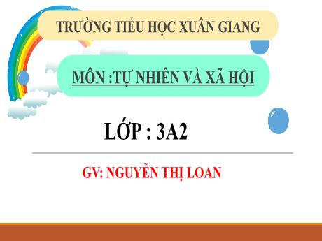 Bài giảng Tự nhiên và xã hội 3 (Kết nối tri thức) - Bài 21: Chăm sóc và bảo vệ cơ quan tuần hoàn (Tiết 2) - Năm học 2022-2023 - Nguyễn Thị Loan