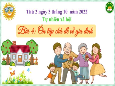 Bài giảng Tự nhiên và xã hội 3 (Kết nối tri thức) - Tuần 5 - Bài 4: Ôn tập chủ đề về gia đình (Tiết 2) - Năm học 2022-2023 - Nguyễn Thị Hằng