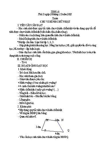 Giáo án Toán + Tiếng Việt 3 - Tuần 15 - Năm học 2021-2022 - Đặng Thị Xuân