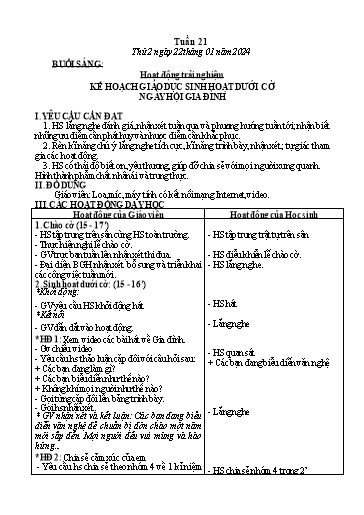Kế hoạch bài dạy Tiếng Việt + Toán Lớp 3 - Tuần 21 (Thứ 2-4) - Năm học 2023-2024 - Nguyễn Thị Hải Trường
