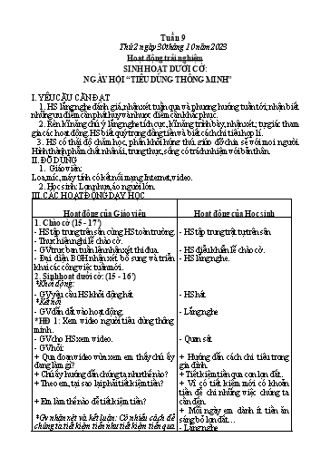 Kế hoạch bài dạy Tiếng Việt + Toán Lớp 3 - Tuần 9 (Thứ 2-4) - Năm học 2023-2024 - Nguyễn Thị Hải Trường